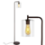 Lampara Pie Led Industrial Metal Piso Vintage Bronce