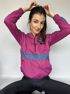 Buzo impermeable eurosport fucsia c/aero - comprar online