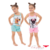 Kit 10 Pijama Infantil Feminino Baby Doll-Pjjama De Criança Em Malha De Poliéster - comprar online