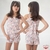 Pijama Infantil Menina em Microfibra Baby Doll De Alcinha Fina Estampado Personagens - Clube da Lingerie Distribuidora