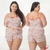 Kit 10 Short Doll Plus Size Liganete Baby Doll Feminino Pijama Adulto Em Microfibra - comprar online