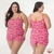 Short Doll Plus Size Liganete Baby Doll Feminino Pijama Adulto Em Microfibra - comprar online