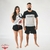 Kit 2 Pijama Casal Adulto Em Malha De Poliéster Verão Masculino e Feminino