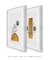 Conjunto 2 Quadros Decorativos Sombra e Ouro - OrofinoDecor