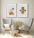 Conjunto 2 Quadros Decorativos Sombra e Ouro - OrofinoDecor