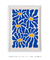 Quadro Decorativo Botanical Floral Azul - OrofinoDecor