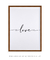 Quadro Decorativo LOVE - comprar online