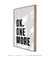 Quadro Decorativo Ok One More - comprar online