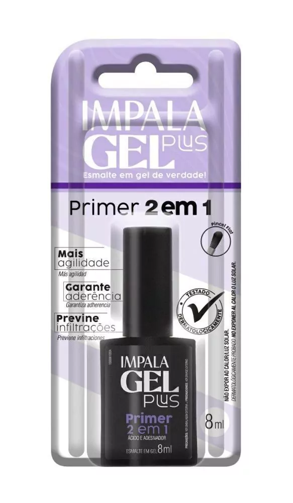 Esmalte Primer 2x1 Impala Gel Plus 8 ml