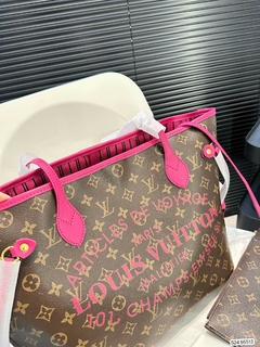 Bolsa Louis Vuitton Neverfull Pink