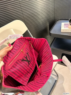 Bolsa Louis Vuitton Neverfull Pink - loja online