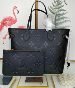 Bolsa Louis Vuitton Neverfull Couro Empreinte