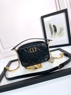 Bolsa Christian Dior Tecido com couro