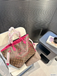 Bolsa Louis Vuitton Neverfull Pink - comprar online