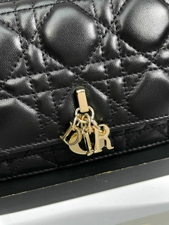 Bolsa Christian Dior em couro metálasse - loja online