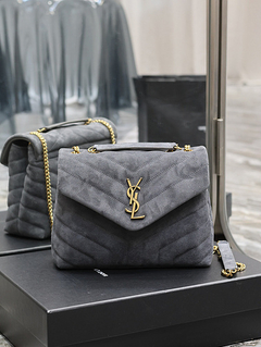 Bolsa YSL Saint Laurent Loulou veludo