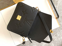 Bolsa Louis Vuitton Metis Monogram evidencia em Preto