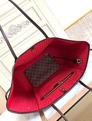 Bolsa Louis Vuitton Neverfull Tote MM Damier escura - comprar online