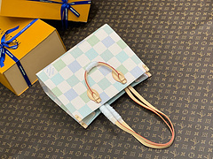 Bolsa Louis Vuitton Modelo Quadrado Quadriculada - loja online