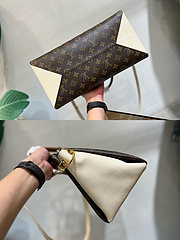 Bolsa Louis Vuitton Lateral com couro na internet