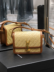 Bolsa YSL Saint Laurent Rafia Trançada na internet