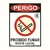 Placa PVC 15x20cm P1 Proibido Fumar