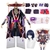 Genshin Impact - Cosplay Scaramouche Boss (Conjunto completo peruca e acessorios mais chapeu) - comprar online