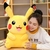 Pokémon Kawaii Pikachu Brinquedos de pelúcia para crianças, Cartoon Plush Dolls, Anime Throw Pillow, Aniversário, Presente de Natal para meninos, Amig