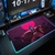 League of Legends - Mouse Pad da Jinx bordado com LED! - Wild Rift