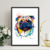 Quadro Decorativo Animais - AN14 - comprar online