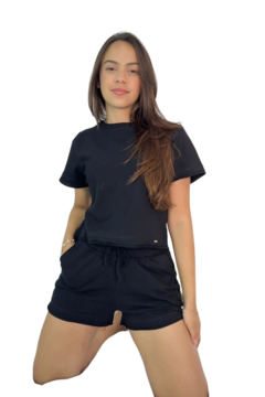 PIJAMA ROUPA SHORT C COS ALTO E BLUSA TREND - 22215 - Íntima Passion Vinhedo