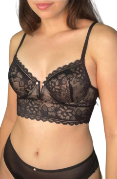 CONJUNTO CROPED ISABELA RENDADO - 12426 - Íntima Passion Vinhedo