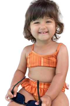 CALCINHA BIQUINI INFANTIL C/ TOP - comprar online