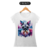 Camiseta Feminina Schnauzer Aquarela