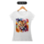 Camiseta feminina Scottish Fold Aquarela branca