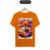 Camiseta masculina lulu da pomerânia - Coleção Aquarela Laranja