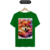 Camiseta masculina lulu da pomerânia - Coleção Aquarela Verde