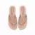 Chinelo Cecilia Anabela Médio Nude Claro - comprar online