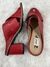 Tamanco de Couro Vermelho - Olivia Shoes