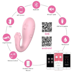 Vibrador bluetooth 8 frequências APP - Jouet