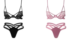 Conjunto lingerie estilo francesa na internet