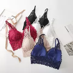 Renda sexy lingerie sutiã - comprar online