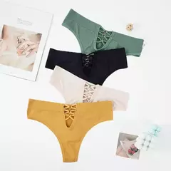 Calcinha feminina sexy cueca feminina cinta oca calcinha para feminino tanga mod na internet