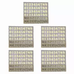 Adesivos decorativos de resina epóxi, letras do alfabeto 3mm, brilho granulado, letras adolescentes, números uv, recheios de resina - comprar online