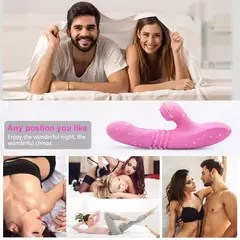 G ponto coelho vibrador com aquecimento thrusting sucção clitoral vibradores vibradores estimulador duplo motor à prova dwaterproof água adultos brinquedos sexuais