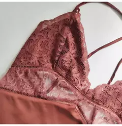 Camisola de renda feminina luxo na internet