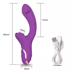 Vibrador de Sucção - 20 Modos na internet