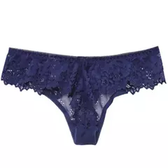 Lingerie de renda, calcinha de cintura baixa, tang - loja online