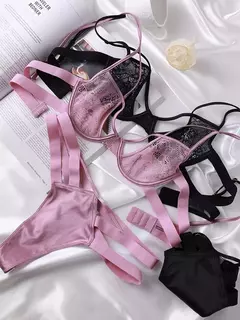 Conjunto lingerie estilo francesa - comprar online