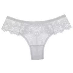 Lingerie de renda, calcinha de cintura baixa, tang